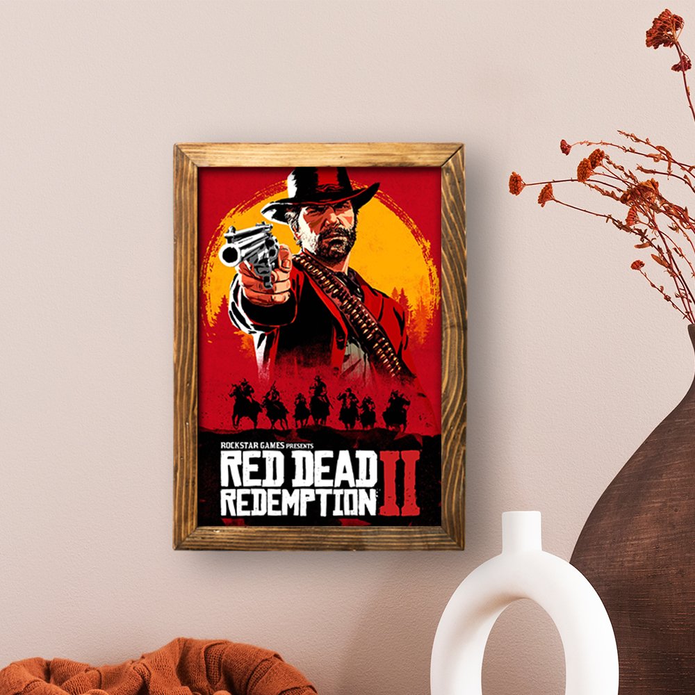 تابلو بازی Red Dead Redemption