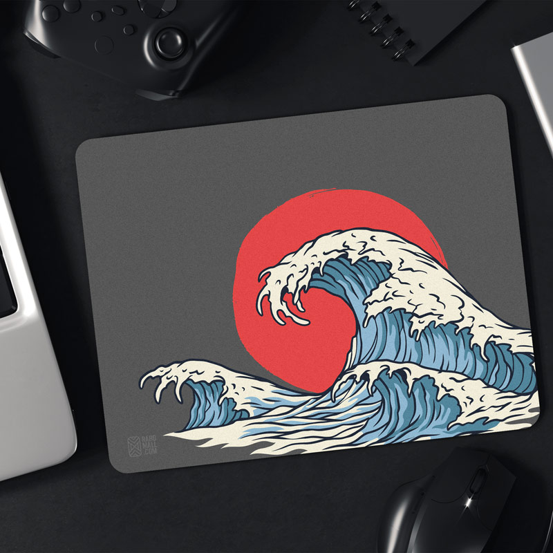 موس پد طرح ژاپنی مدل MP107