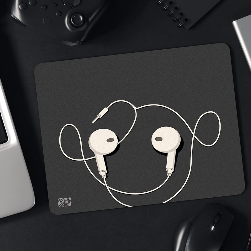 موس پد طرح هدفون مدل MP116